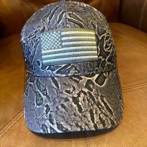 Pugs Camo Baseball Hat w/ Flag - OS